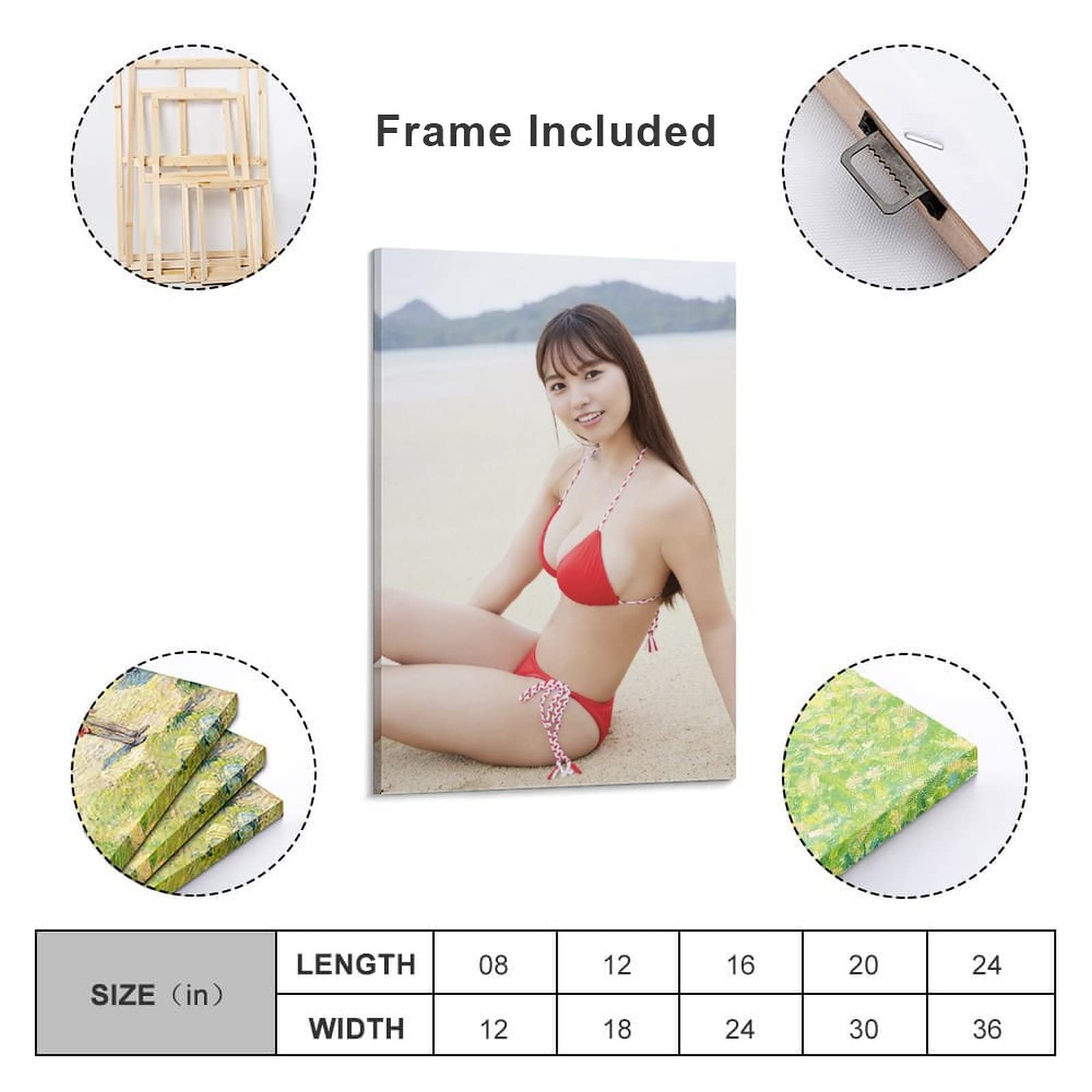 Amazon.co.jp: 水着写真NMB48本郷柚巴セクシービキニポスター5 印刷